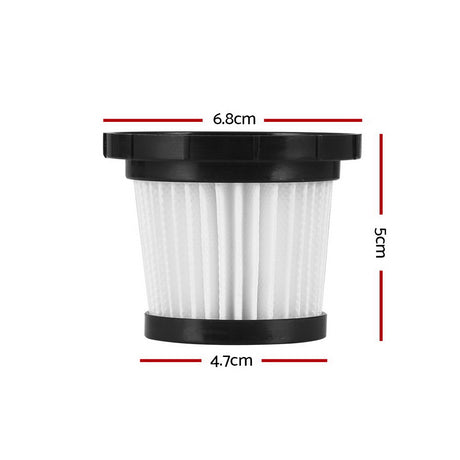 Handheld Vacuum Cleaner Replacement Filter - 3 PCS
