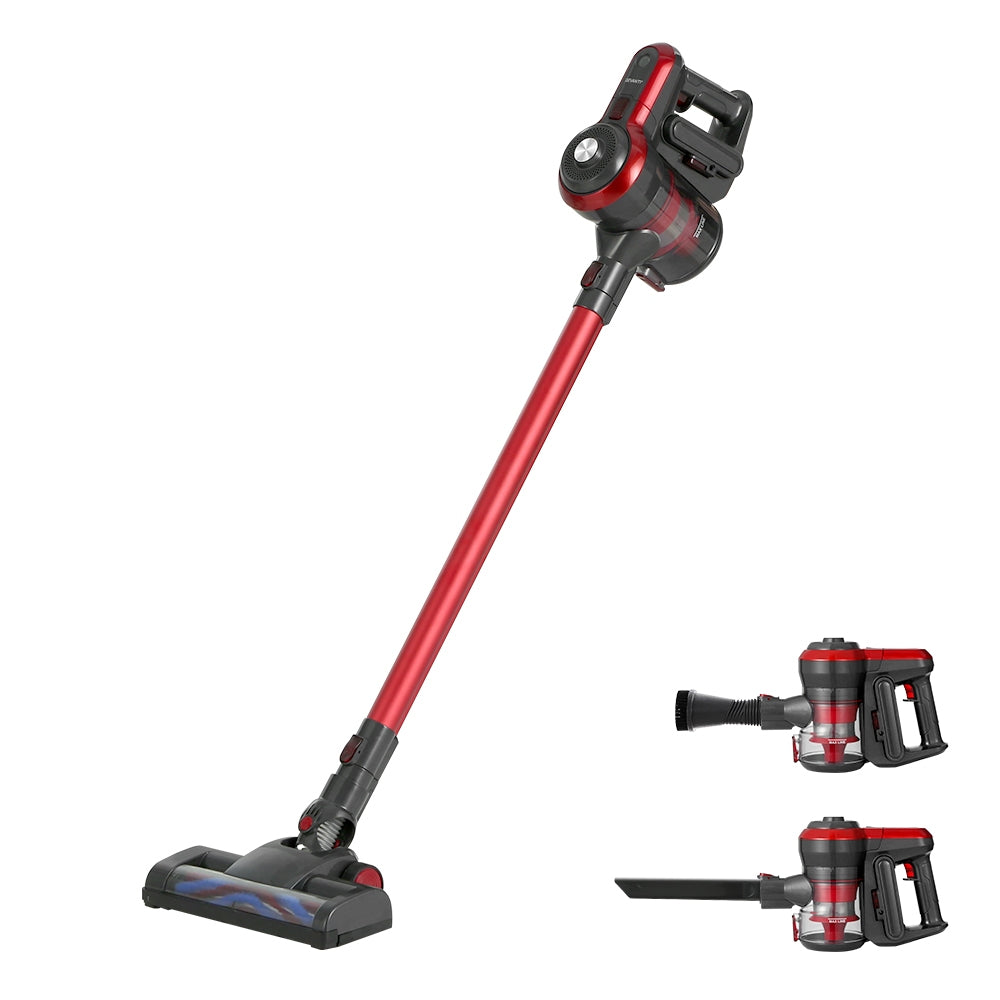 Handheld Vacuum Cleaner Brushless Cordless 250W Red