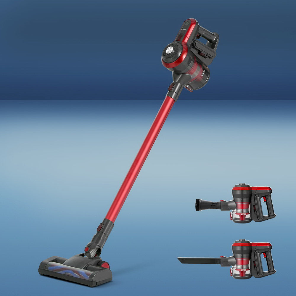 Handheld Vacuum Cleaner Brushless Cordless 250W Red