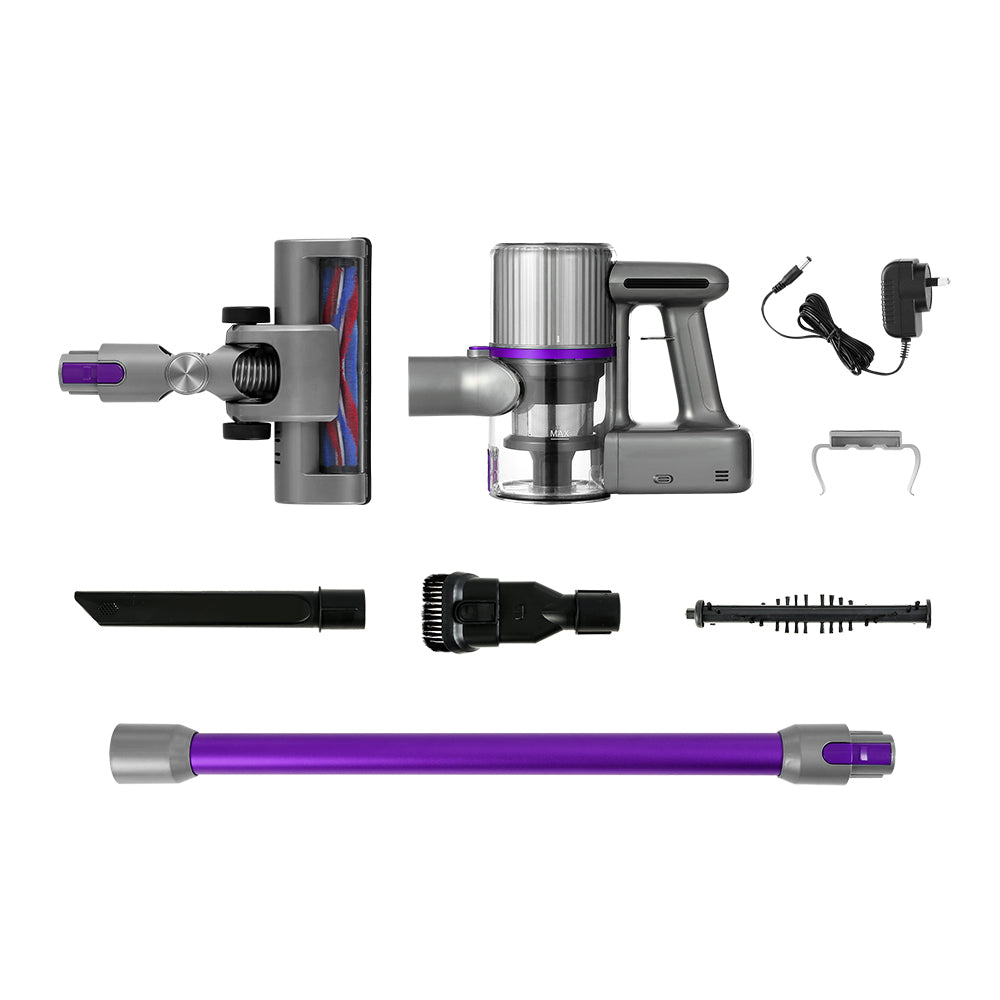 Handheld Vacuum Cleaner Bagless Cordless 120W Purple