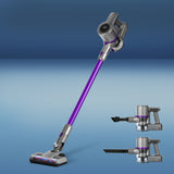 Handheld Vacuum Cleaner Bagless Cordless 120W Purple