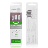 Premium 3.5mm Male to 2 x 3.5mm Female Slim Stereo Splitter Cable (10739)